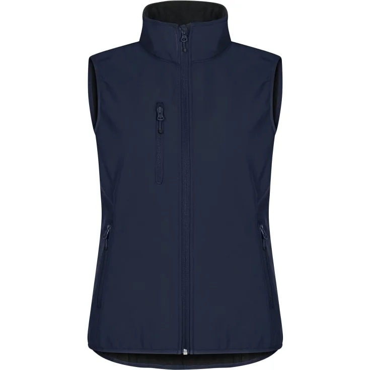 Clique Classic softshellvest dame, mørk marineblå, str. S | 0200916-580_S
