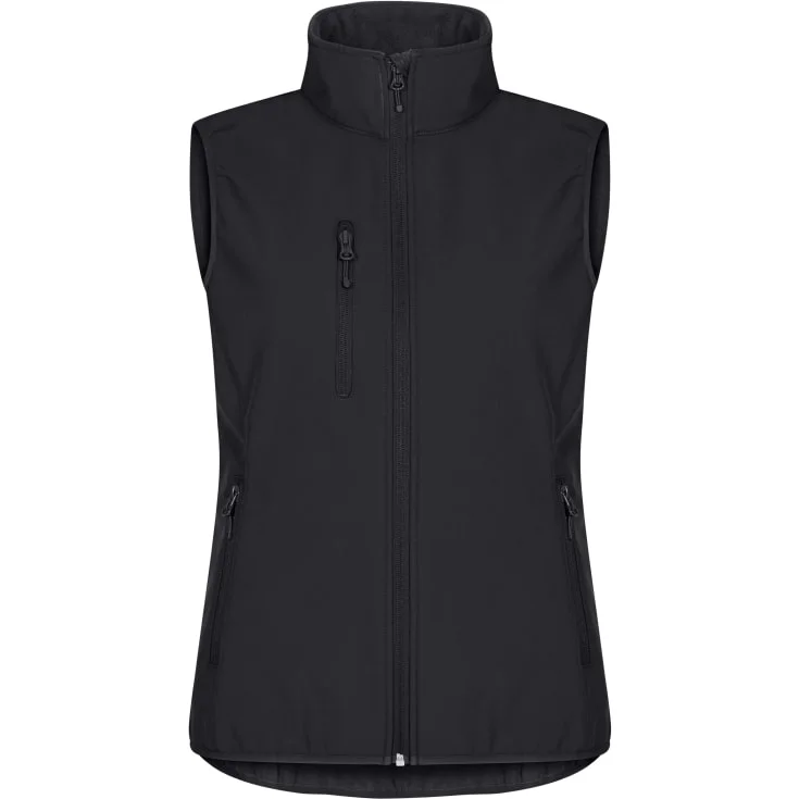 Clique Classic softshellvest dame, sort, str. M | 0200916-99_M