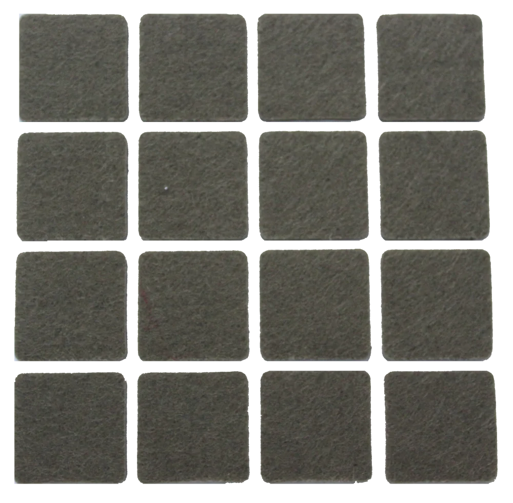Filtknott brun 22x22mm 16stk v:2031129