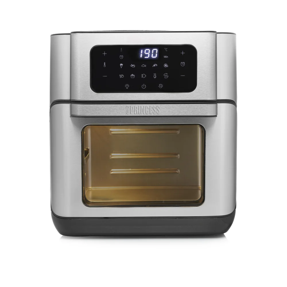 Airfryer ovn 10l rustfritt stål v:4174567