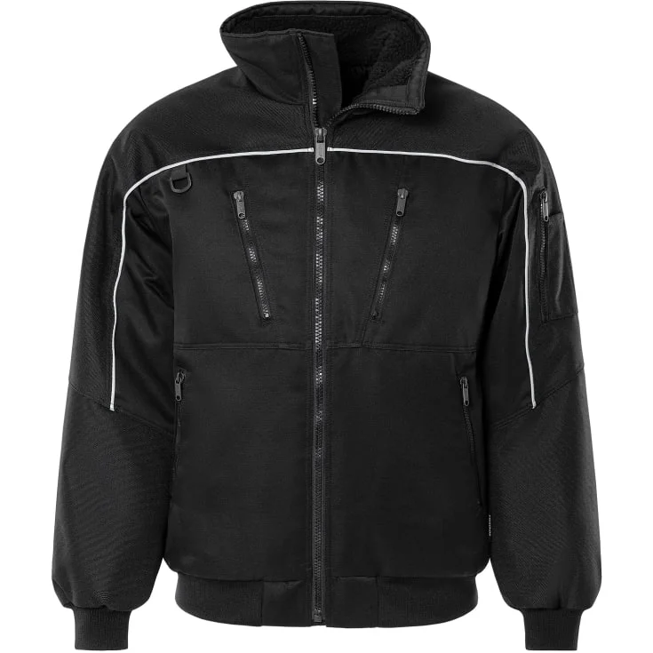 Fristads 464 pilotjakke, sort, str. 3XL | 100498-940_3XL