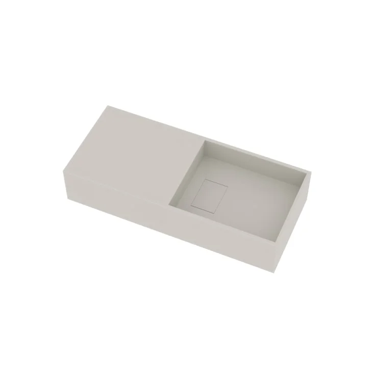 Ideavit SolidPlan-75 servant, 75x32,5 cm, matt hvit | 280174