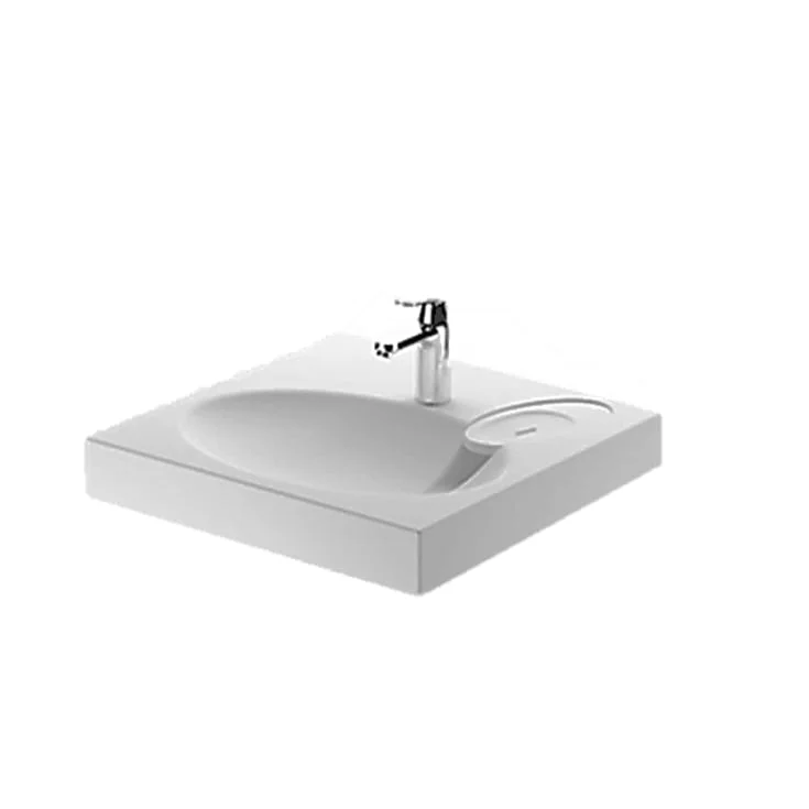 Claro servant, Grohe Eurodisc servantarmatur, 60×60 cm, hvit | 802100,100 Claro servant, Grohe Eurodisc servantarmatur, 60×60 cm, hvit | 802100,100