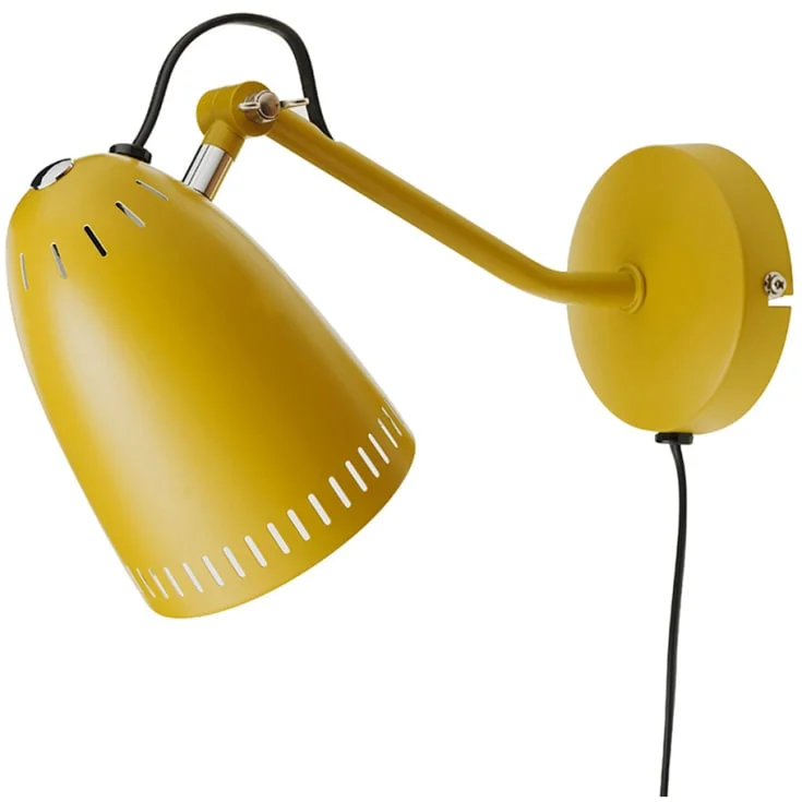 Superliving Dynamo vegglampe, gul | SL07195