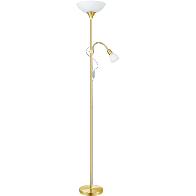Eglo UP 2 gulvlampe, messing | 82843