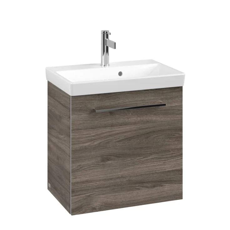 Villeroy & Boch Avento A888 servantskap, 52,6×38,2 cm, høyre, grå eik | A88801RK