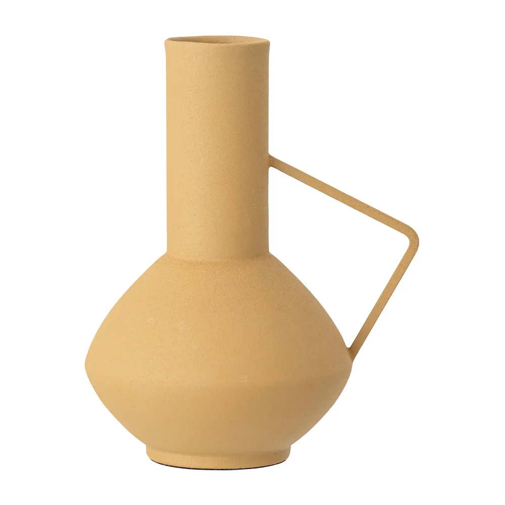Bloomingville metallvase med hank 21 cm v:5451906 Bloomingville metallvase med hank 21 cm v:5451906