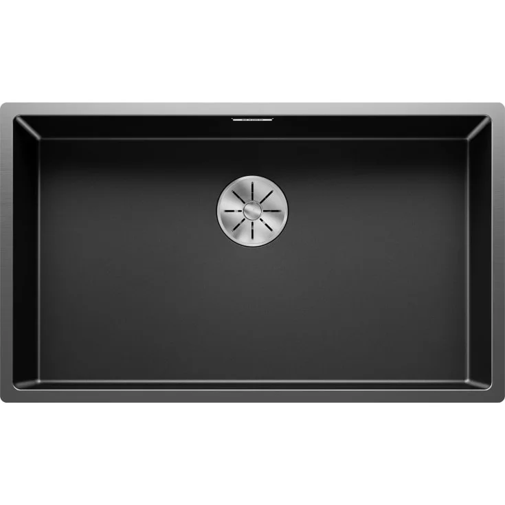 Blanco Claron 700-IF/N UXI kjøkkenvask, 74×44 cm, sort krom | BC-527837 Blanco Claron 700-IF/N UXI kjøkkenvask, 74×44 cm, sort krom | BC-527837