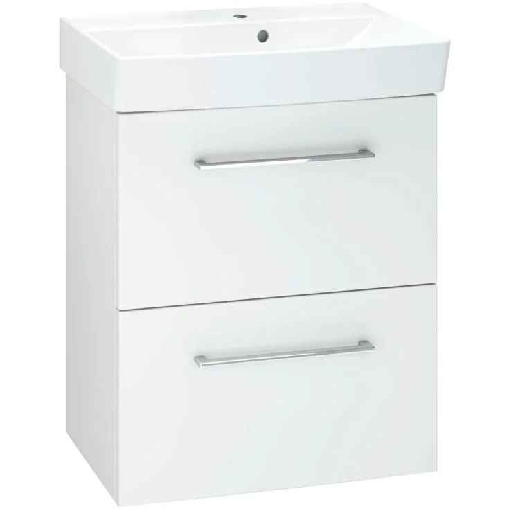Dansani Mido møbelpakke, 52×40,5 cm, matt hvit | MMC-4700