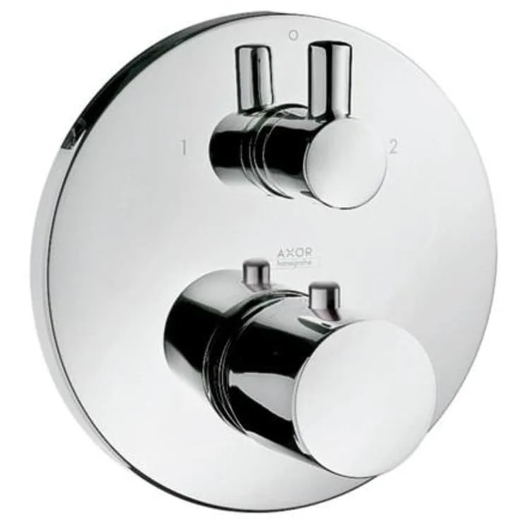 Axor Uno Termostat, med 2 utløp, for innbygging, krom | 38720000 Axor Uno Termostat, med 2 utløp, for innbygging, krom | 38720000