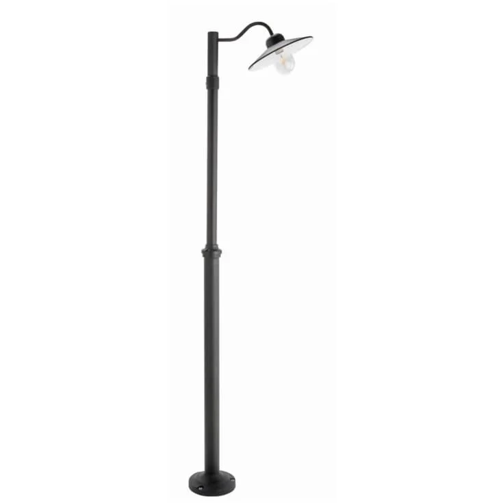 Norlys Karlstad 2033 stolpelampe, LED max 9W, IP55, sort | 3104150