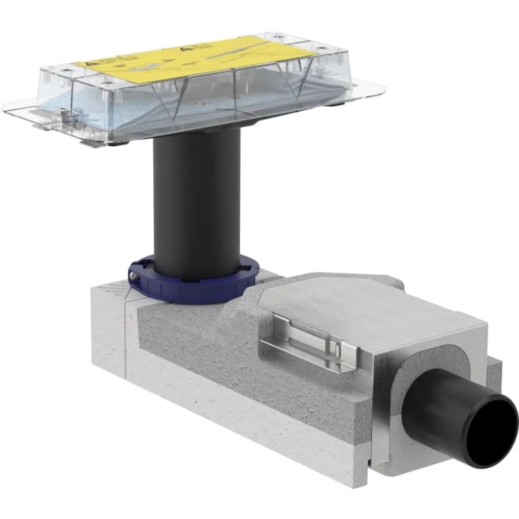 Geberit CleanLine installasjonssett, nedre del, Ø50 mm | 154.150.00.1 Geberit CleanLine installasjonssett, nedre del, Ø50 mm | 154.150.00.1