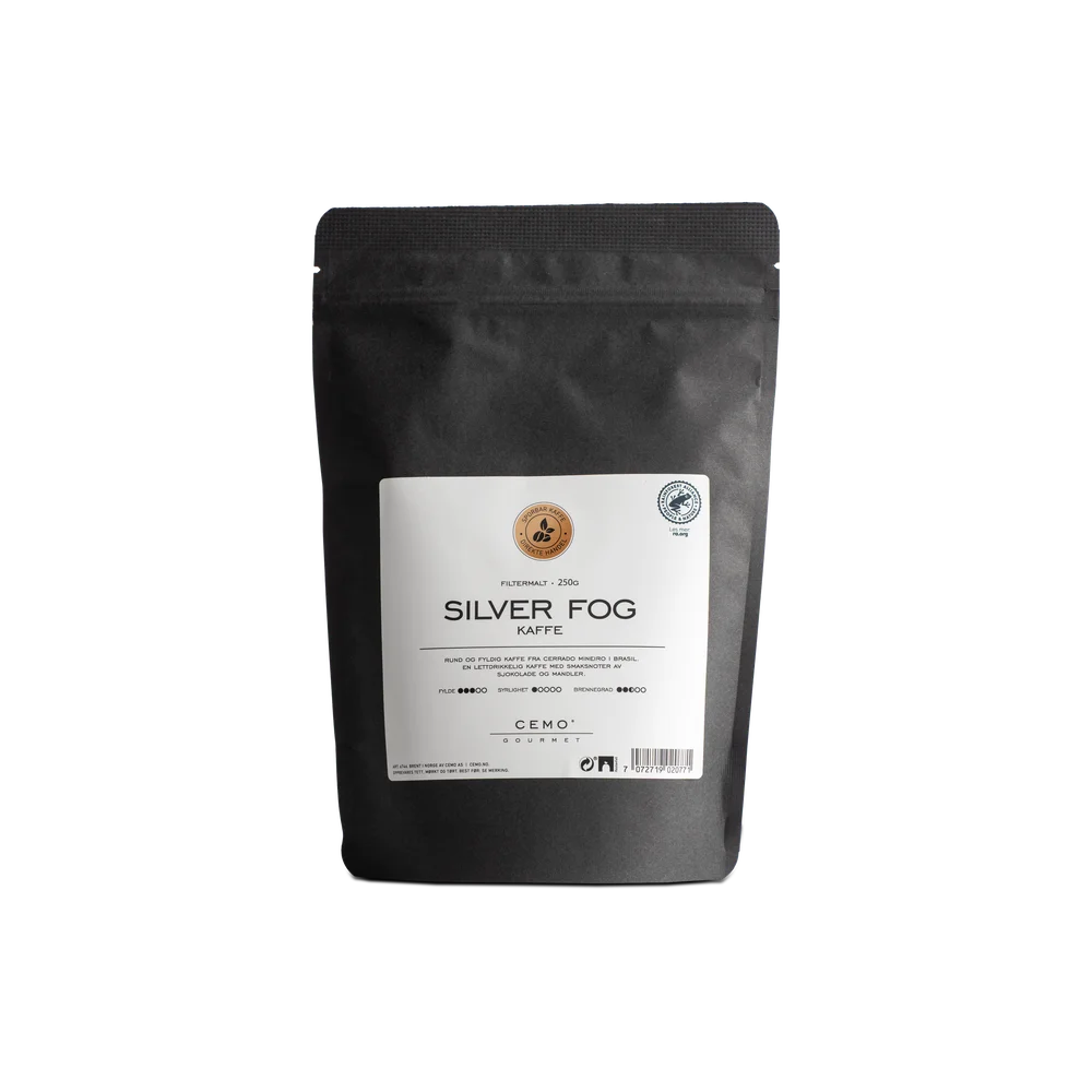 Kaffe filtermalt 250g Silver Fog v:4435761