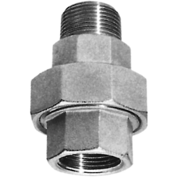 Rustfri union nippel/muffe 3/4" | 24250