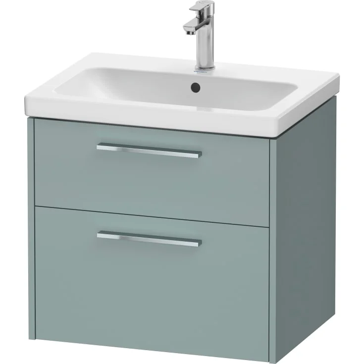 Duravit D-Code møbelpakke, 65x48 cm, grønn matt | 930235314+pakke