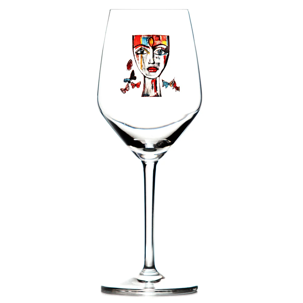 Butterfly Messenger rosé/hvitvinsglass v:4198683 Butterfly Messenger rosé/hvitvinsglass v:4198683