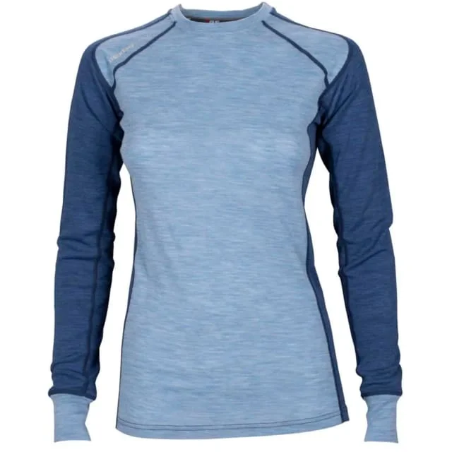 Bekken & Strøm Majavatn merino undertrøye, dame, str. 2XL, lyseblå/himmelblå | 612691 Bekken & Strøm Majavatn merino undertrøye, dame, str. 2XL, lyseblå/himmelblå | 612691