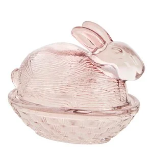 Bunnia bonbonniere kanin 9,8 cm dusty rose v:1573216