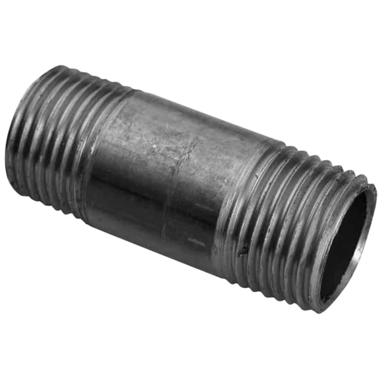 Sort nippelrør 1/2" - 50 mm | 44015050
