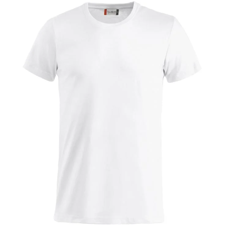 Clique Basic t-skjorte, hvit, str. M | 029030-00_M
