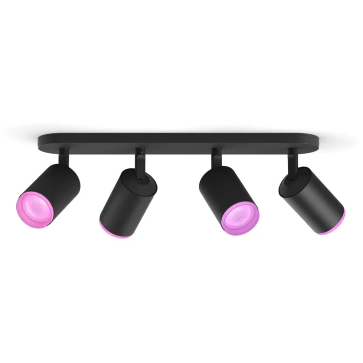 Philips Hue Fugato spotter i tak, sort | 929003810201