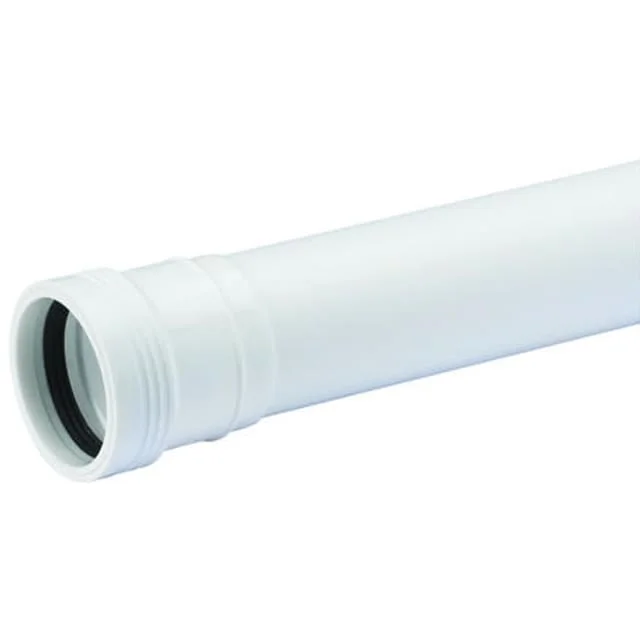 Wavin Wafix avløpsrør, Ø40 mm, 250 mm, plast, hvitt | 1420002