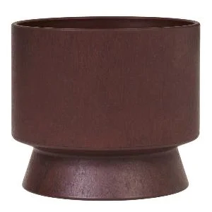 Blomsterpotte Ø15 cm bordeaux v:2344400 Blomsterpotte Ø15 cm bordeaux v:2344400