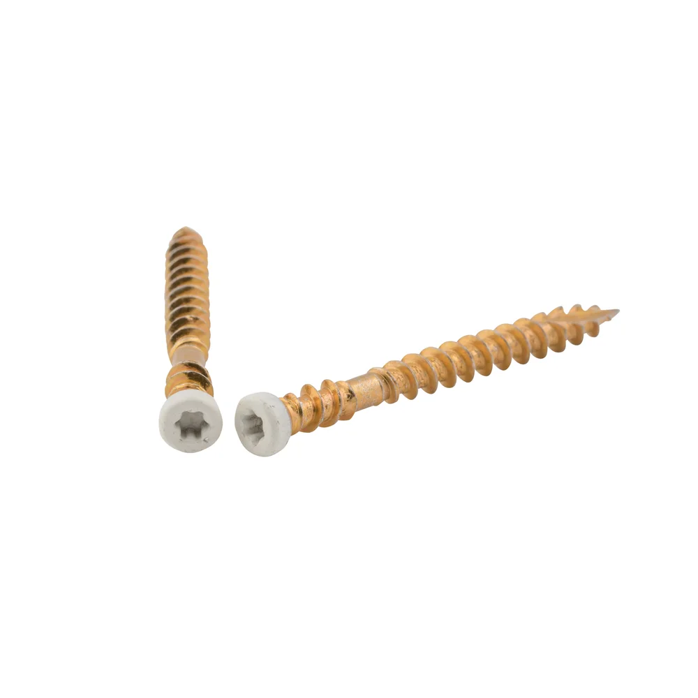 Listeskrue h 3,9×41 hvit 20stk v:4948909