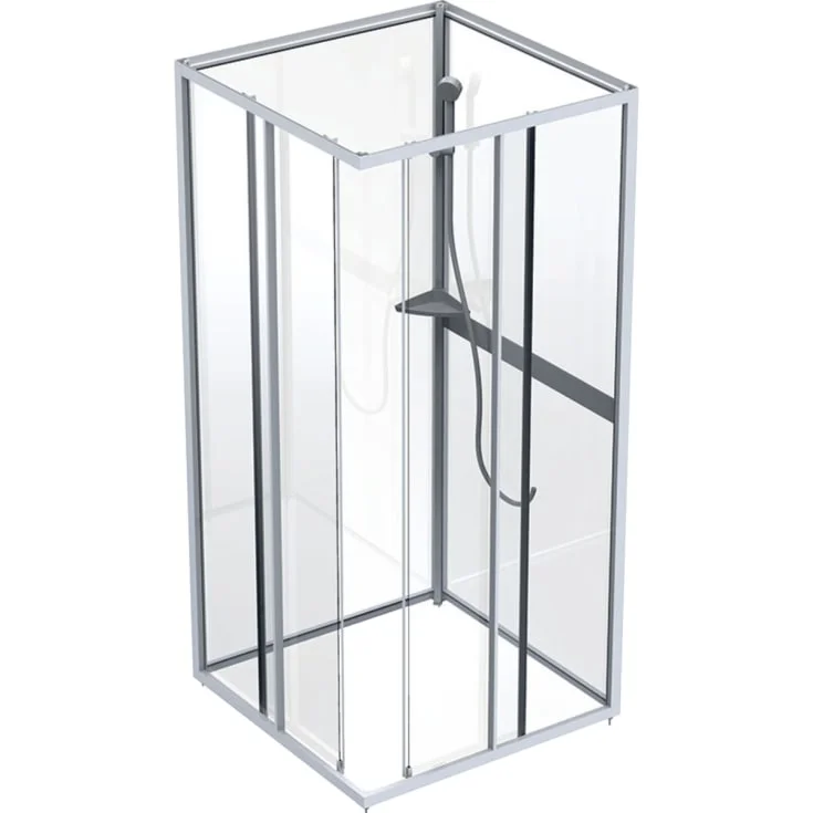 Contura Shower Next NKH dusjkabinett overdel, skyvedør, 70×90 cm, mønstret styren | 0655087