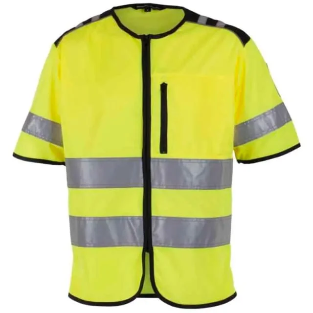 Bekken & Strøm Gran refleksvest, HiVis kl.3, unisex, str. (US/ CA): M, gul/sort | 646992