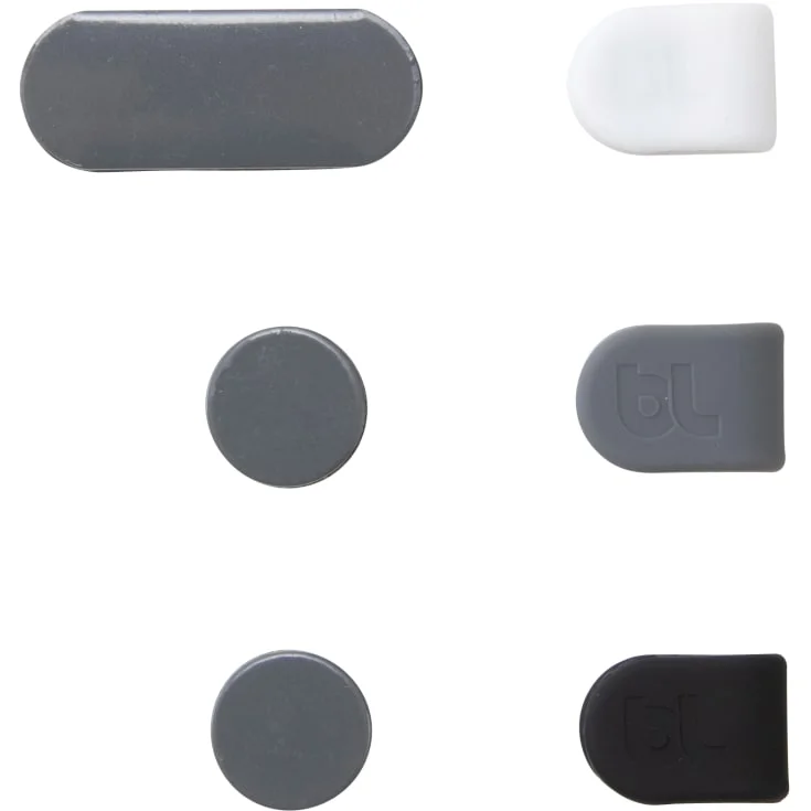 Bluelounge Magdrop ledningeholder, magnet, grå, 3 stk. | BLUCMD-AST Bluelounge Magdrop ledningeholder, magnet, grå, 3 stk. | BLUCMD-AST