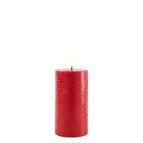 Kubbelys Rustic LED Red 7,8x15cm v:8141746
