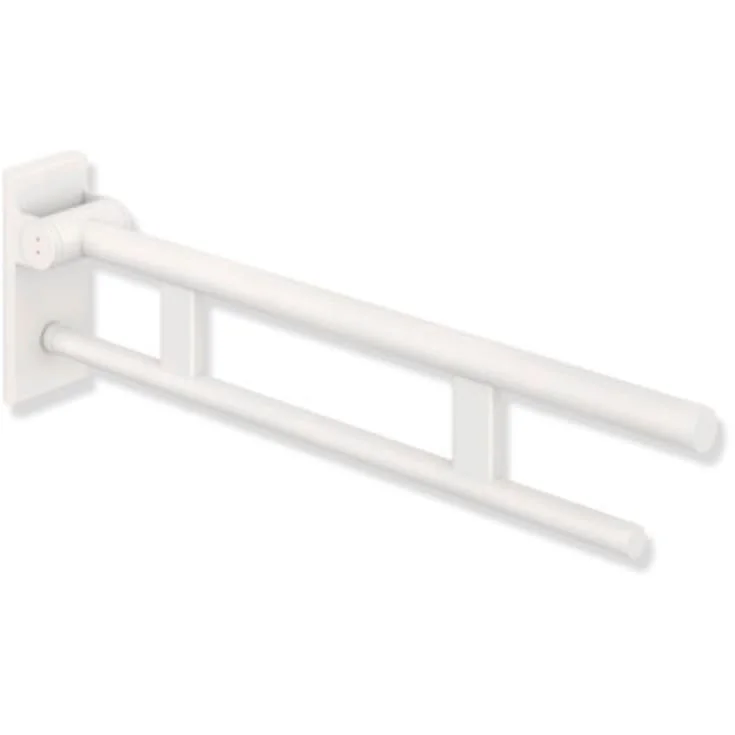 Hewi System 900 Duo armstøtte, 91,2 cm, matt hvit | 900.50.10560 DX