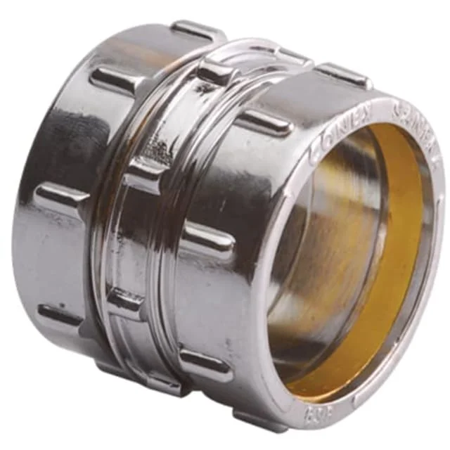 10 stk Kompresjons-samlemuffe, krom, 15 x 12 mm | ED-5320301– 10 stk Kompresjons-samlemuffe, krom, 15 x 12 mm | ED-5320301–