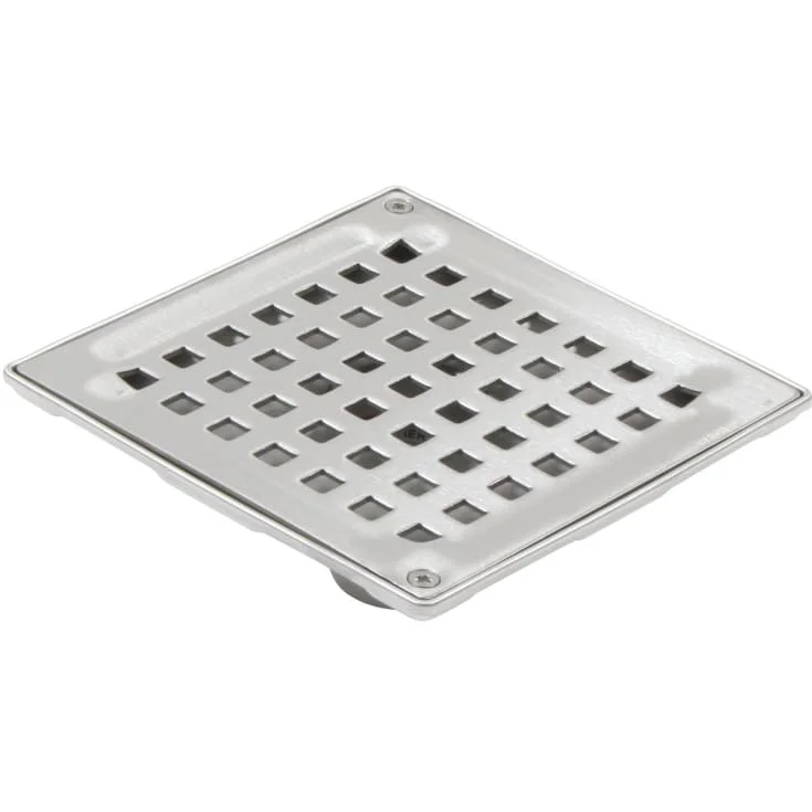 Blücher Square sluk, for betong og flis, lav modell, Ø40 mm | 140.300.040 Blücher Square sluk, for betong og flis, lav modell, Ø40 mm | 140.300.040