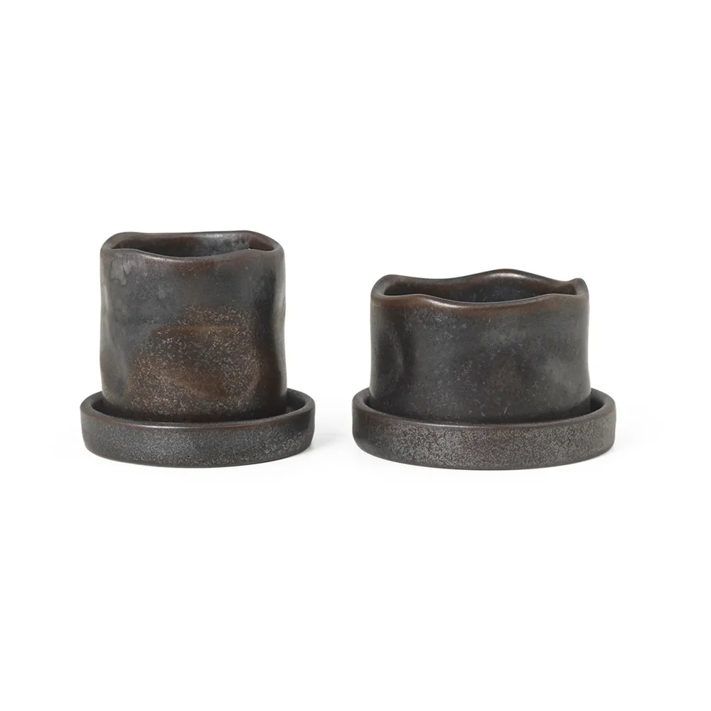 Uneru Mini krukke med fat 2 deler v:5004161 Uneru Mini krukke med fat 2 deler v:5004161