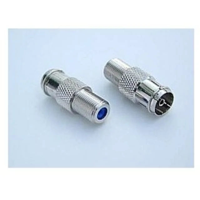 Triax-adapter, F-kontakt hunn til IEC hunn | 104836100 Triax-adapter, F-kontakt hunn til IEC hunn | 104836100