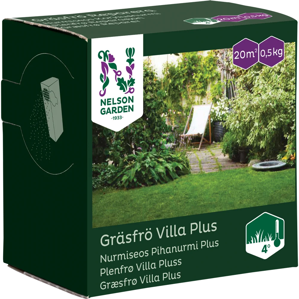 Plenfrø Villa Pluss 1/2kg v:1310569 Plenfrø Villa Pluss 1/2kg v:1310569