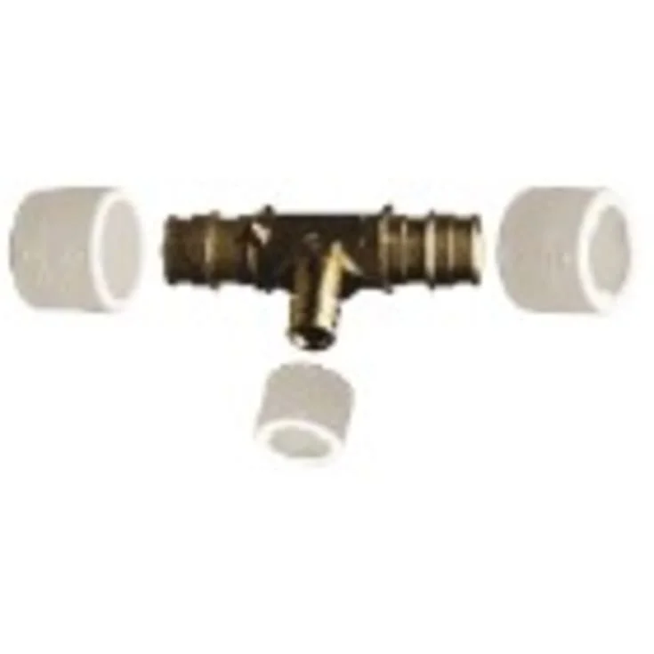 Uponor Q&E t-rør, 18x15x18 mm | 1025971