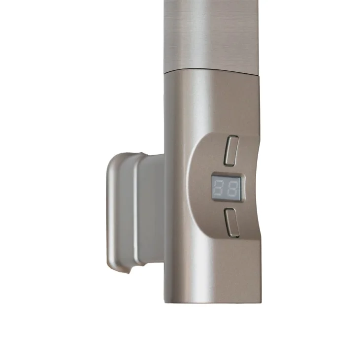 Kriss Nuvo 2 elpatron, 600 W, termostat, timer, stål | NT600RI