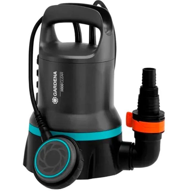 Gardena 9000 nedsenkbar vannpumpe, 300 W, 9000 l/t, 24,2×18,7×28,3 cm | 09030-20 Gardena 9000 nedsenkbar vannpumpe, 300 W, 9000 l/t, 24,2×18,7×28,3 cm | 09030-20