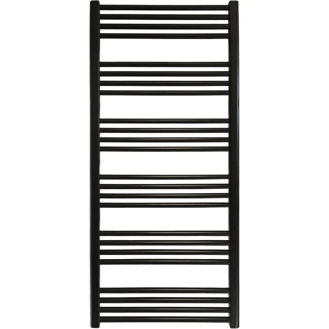 Kriss Space håndkletørker, kombi, 60×134 cm, matt sort | S13360S Kriss Space håndkletørker, kombi, 60×134 cm, matt sort | S13360S