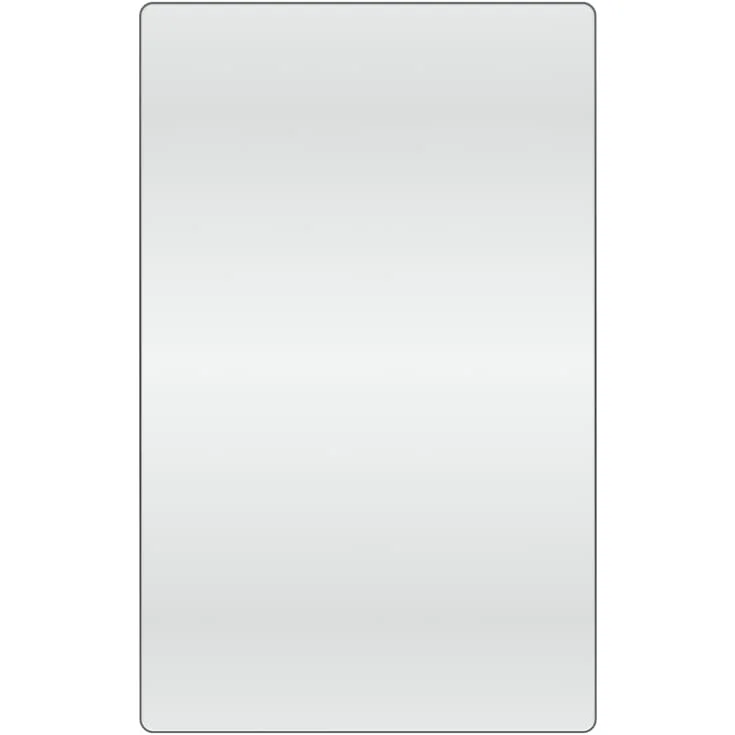 Speil Loevschall Refine Square, 75x120 cm, sort | 3443459053