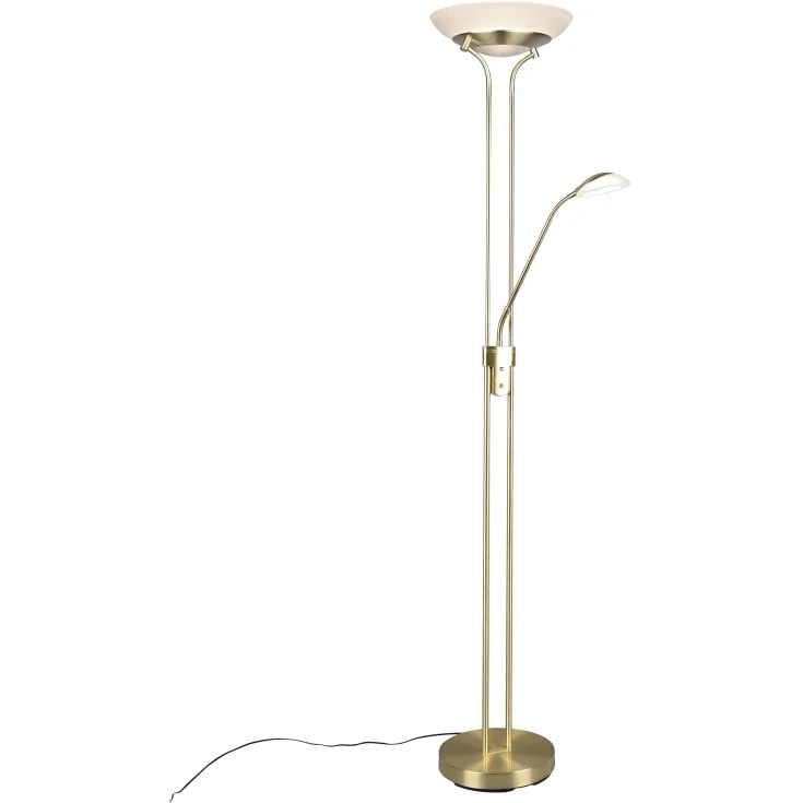 Trio Lighting Orson gulvlampe, messing | R40073508