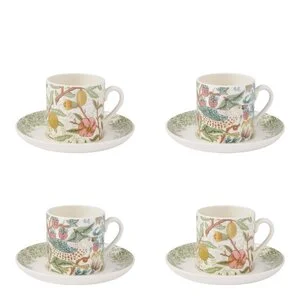 Morris & Co espressokopp med skål 4 stk v:3092729