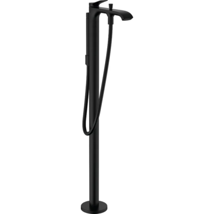 Hansgrohe Vivenis badekararmatur med dusjsett, matt sort | 75445670