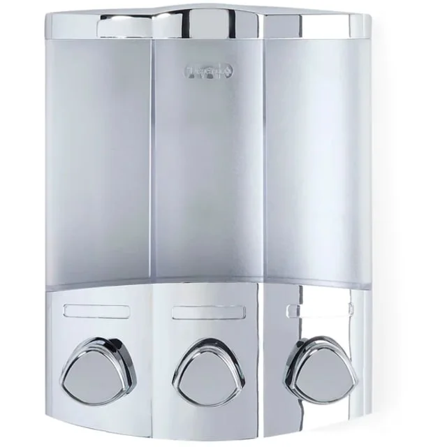 Hefe Trio såpedispenser, krom | 66344