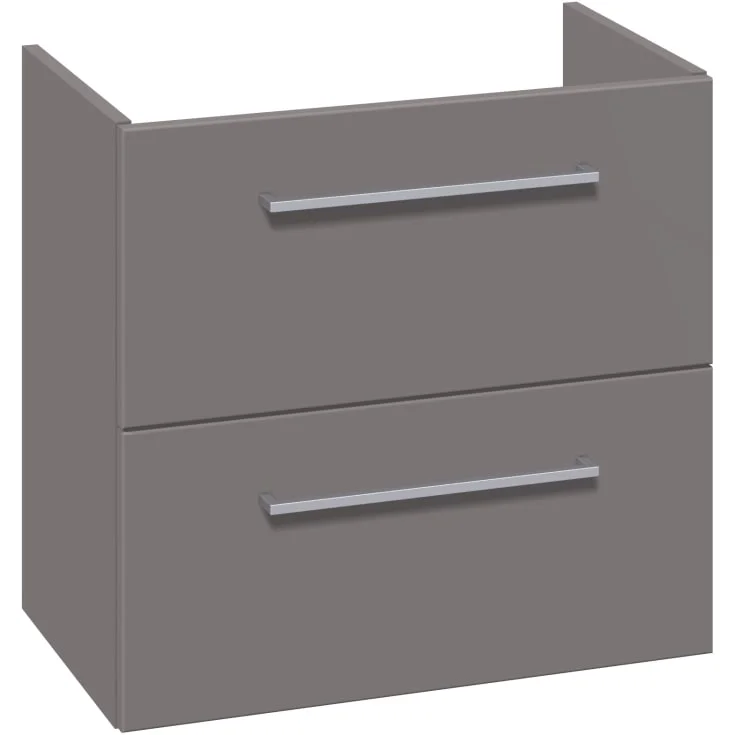 Dansani Mido+ servantskap, 60x35 cm, grå | P05-1003