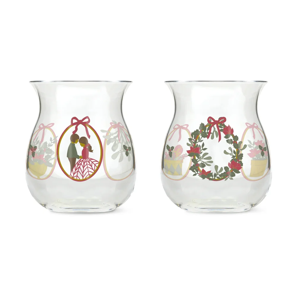 Holmegaard Christmas lyslykt 2-pakning v:5715271