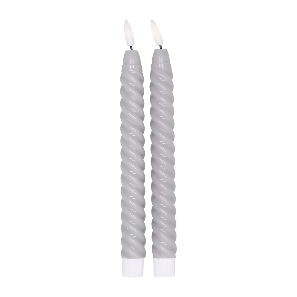 Twisted LED-lys 25 cm 2-pakning v:5317952 Twisted LED-lys 25 cm 2-pakning v:5317952